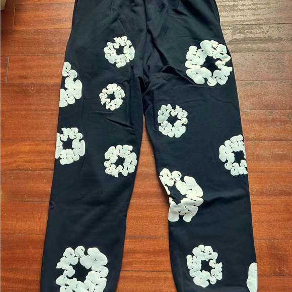 Black Denim Tear joggers